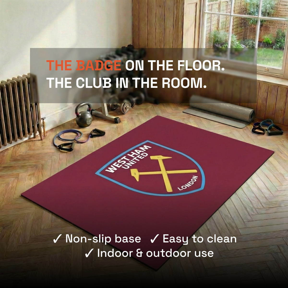 West Ham Floor Mat