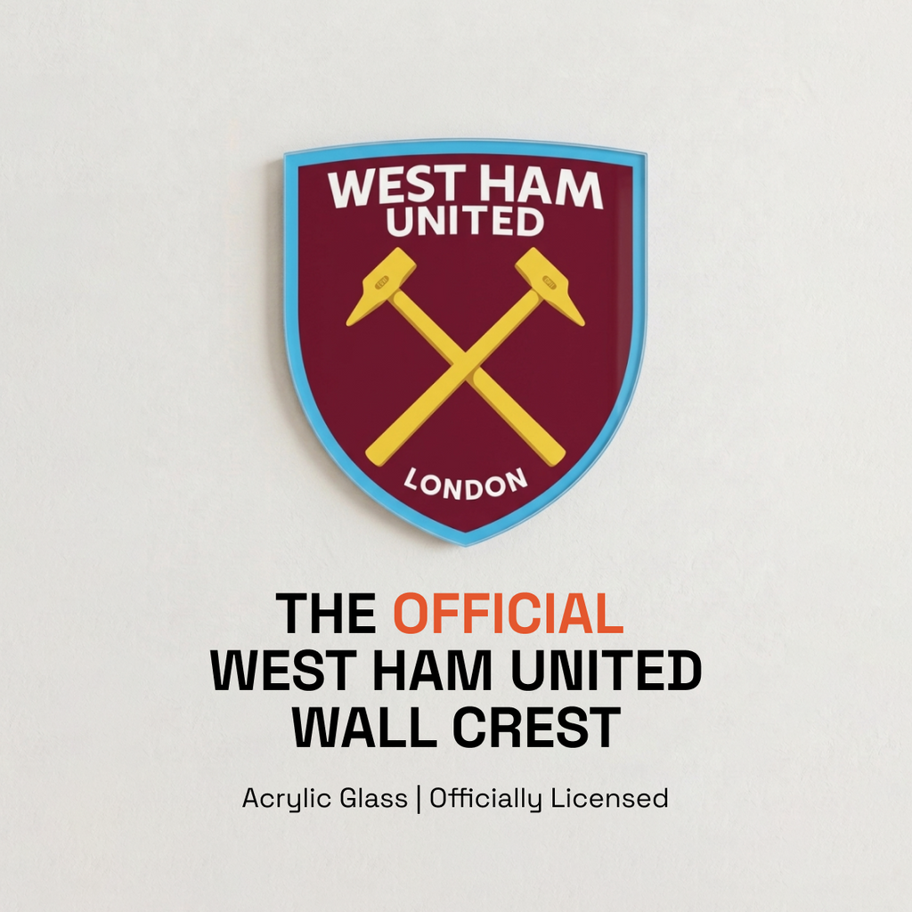 West Ham United Acrylic Wall Crest