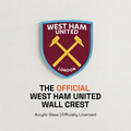 West Ham United Acrylic Wall Crest