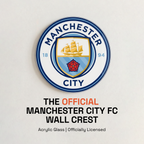 Manchester City Acrylic Wall Crest