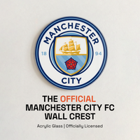 Manchester City Acrylic Wall Crest