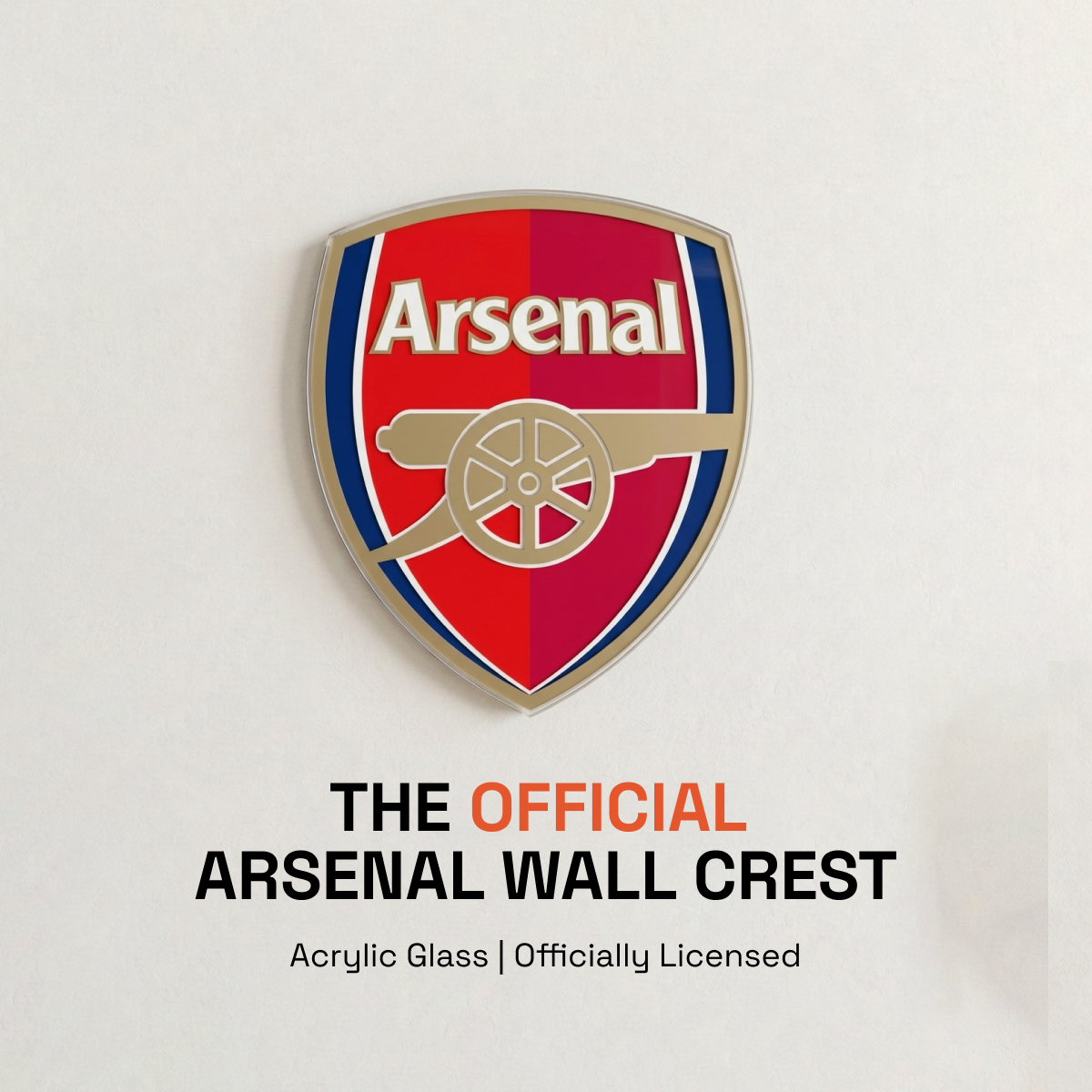 Arsenal Acrylic Wall Crest