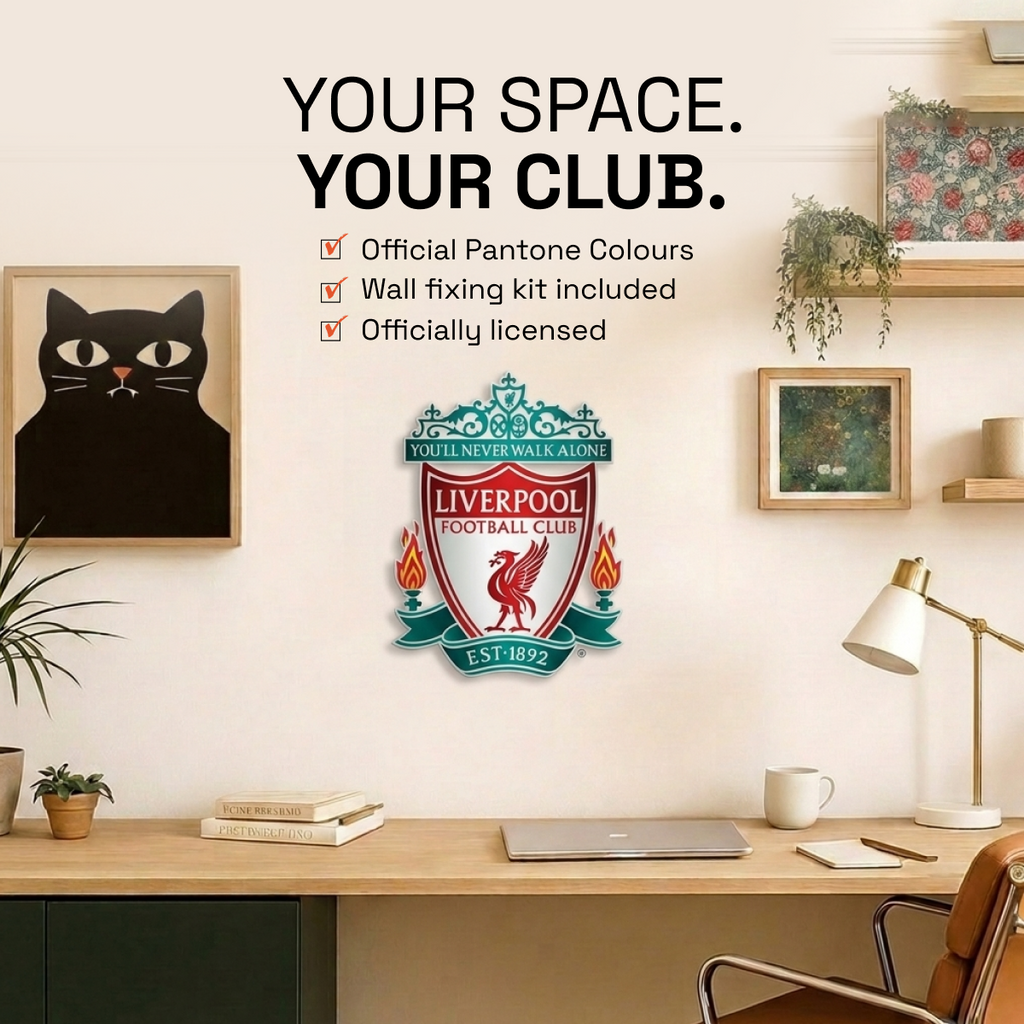 Liverpool Acrylic Wall Crest