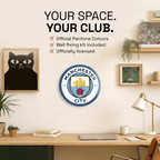 Manchester City Acrylic Wall Crest