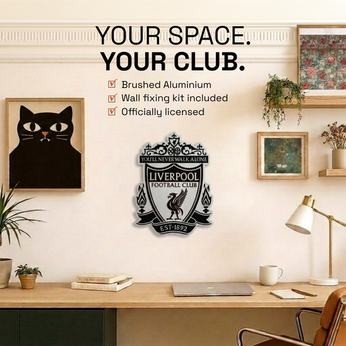 Liverpool Aluminium Wall Crest