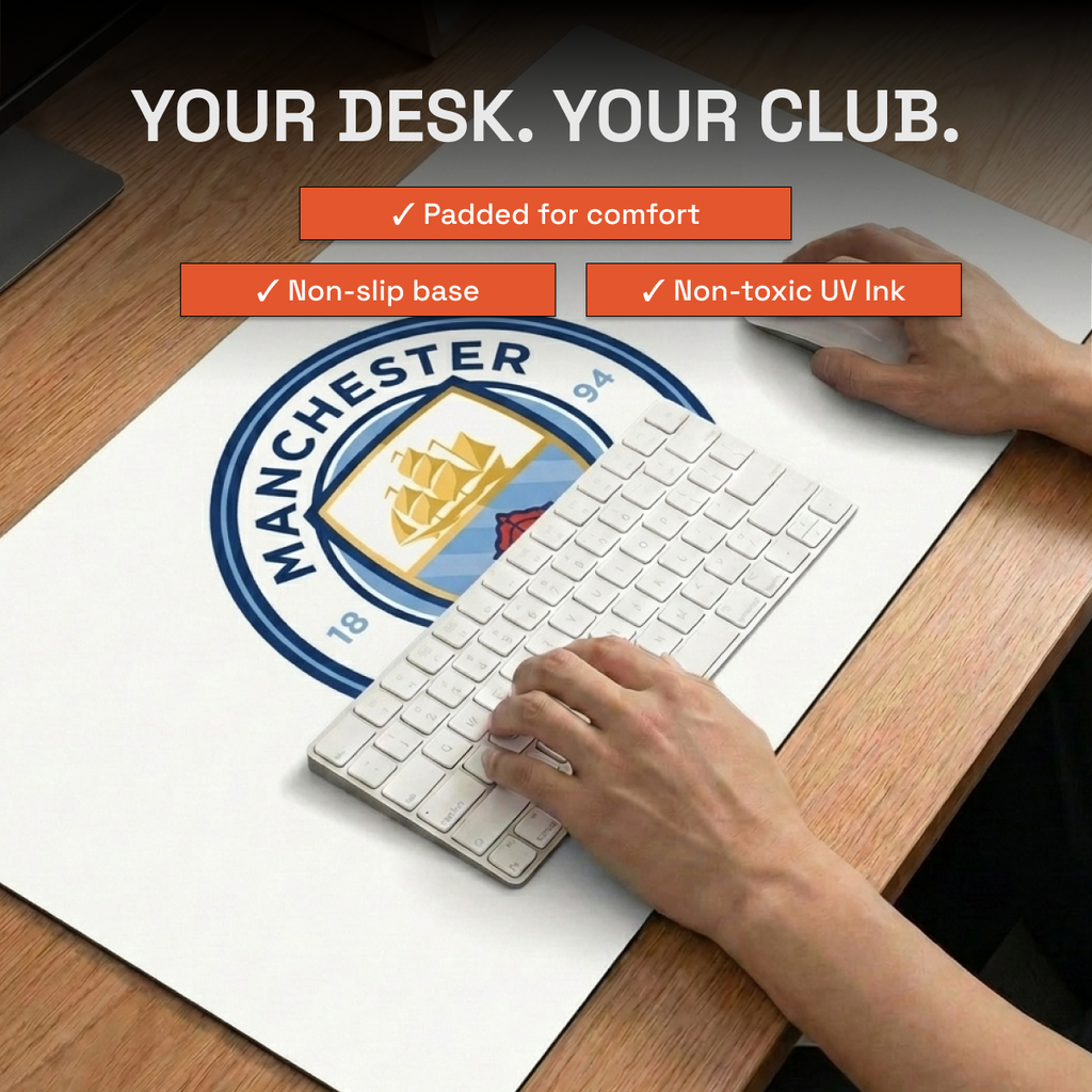Manchester City Desk Mat