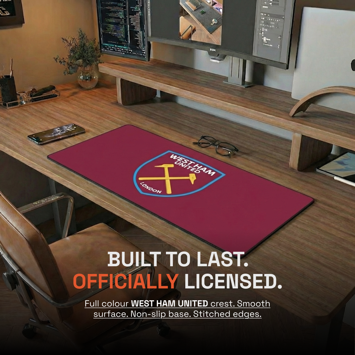 West Ham Desk Mat