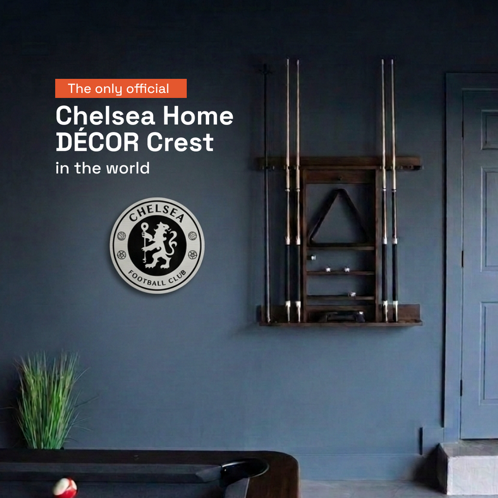 Chelsea FC Aluminium Wall Crest