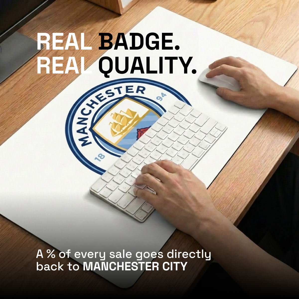 Manchester City Desk Mat