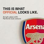 Arsenal Acrylic Wall Crest