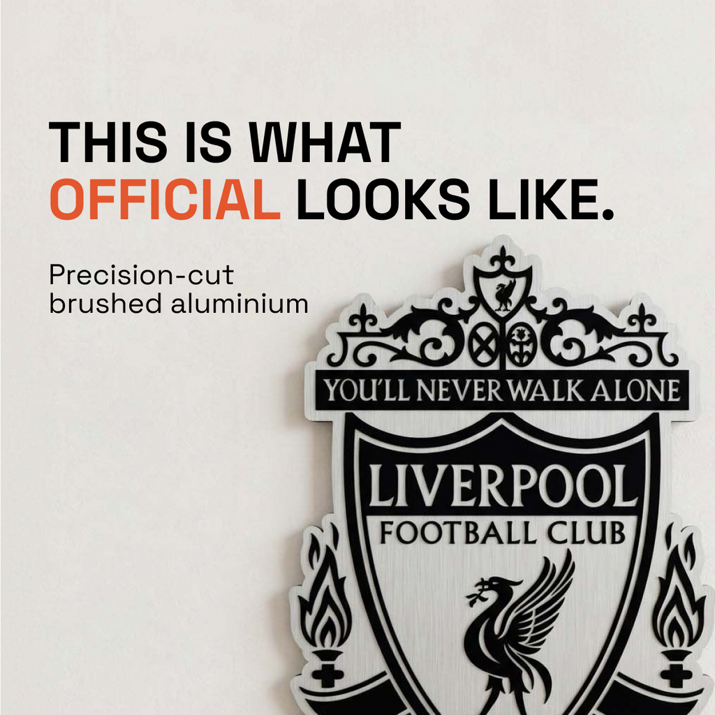 Liverpool Aluminium Wall Crest