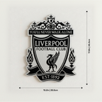 Liverpool Aluminium Wall Crest