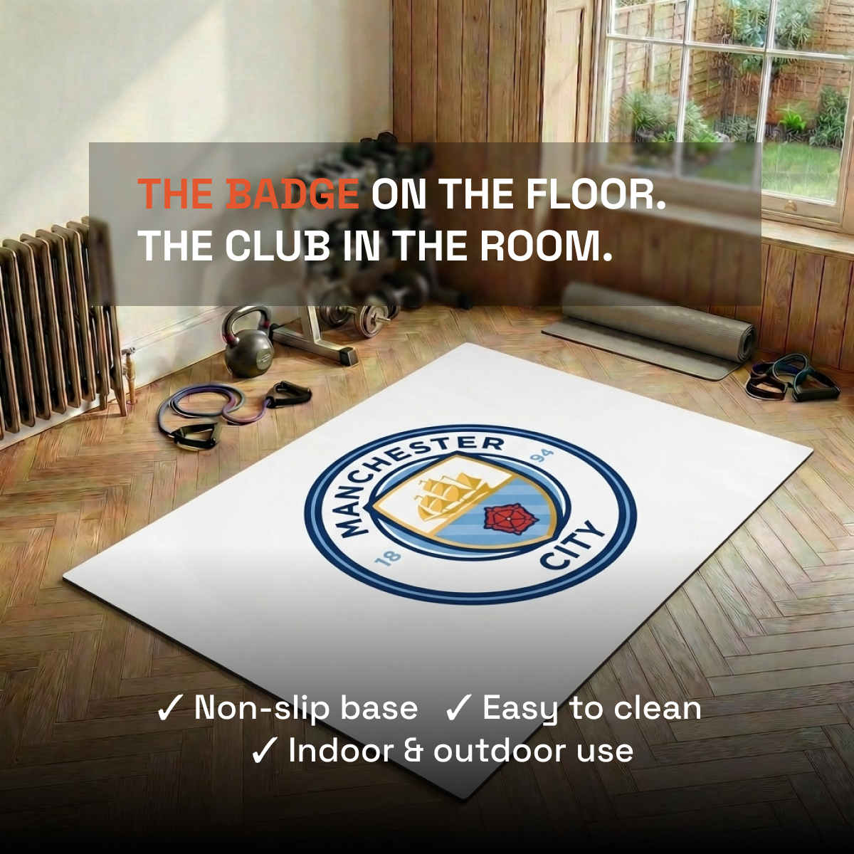 Manchester City Floor Mat