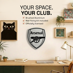 Arsenal Aluminium Wall Crest