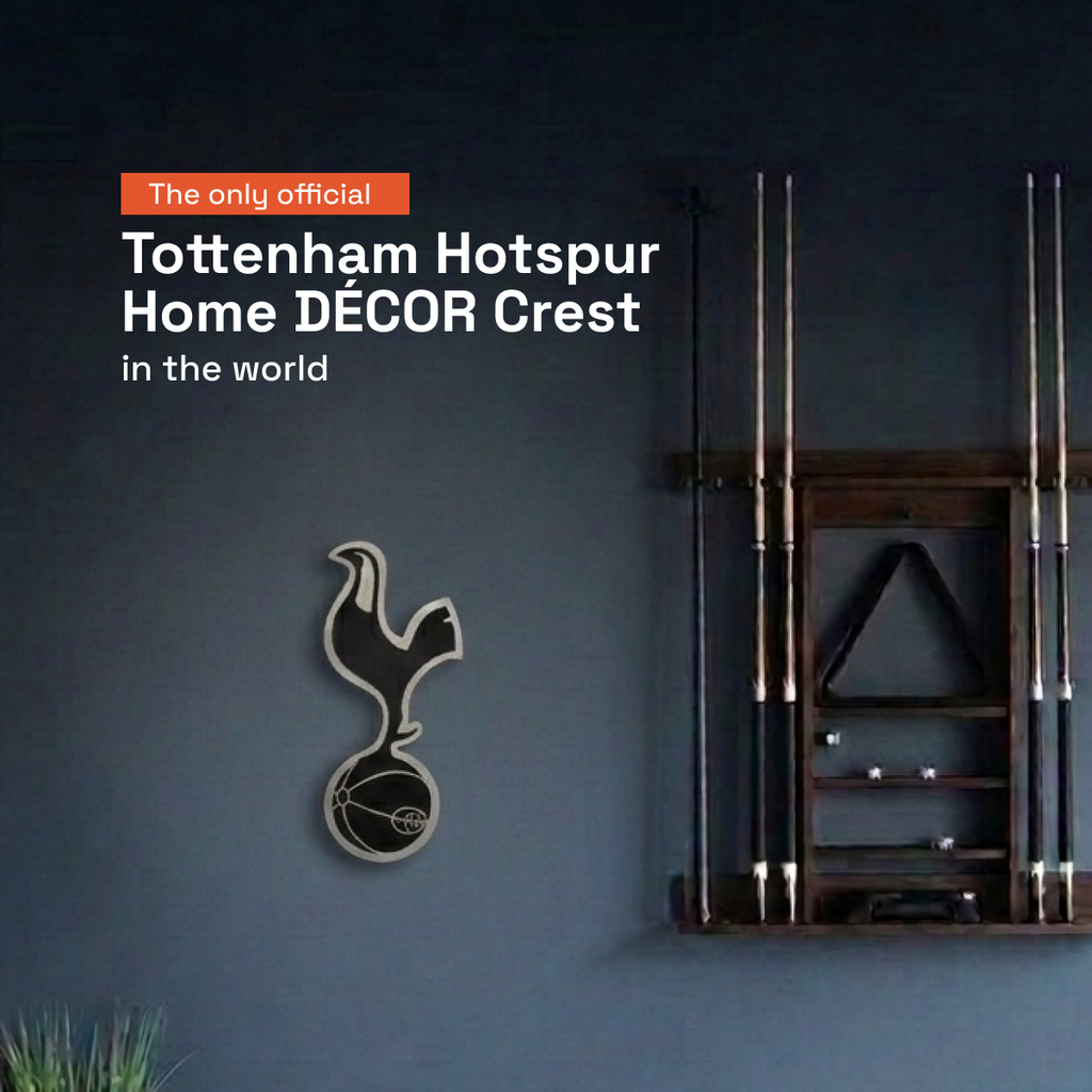 Tottenham Hotspur Aluminium Wall Crest