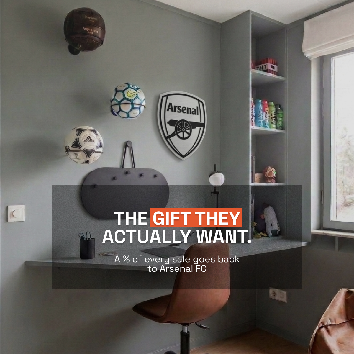 Arsenal Aluminium Wall Crest