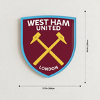 West Ham United Acrylic Wall Crest