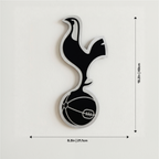 Tottenham Hotspur Aluminium Wall Crest