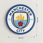 Manchester City Acrylic Wall Crest