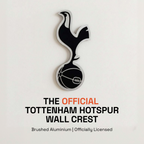Tottenham Hotspur Aluminium Wall Crest